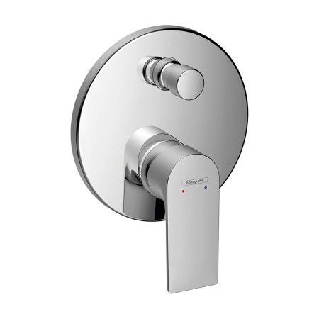 Baterii baie - Baterie cada - dus, Hansgrohe, Rebris E, crom