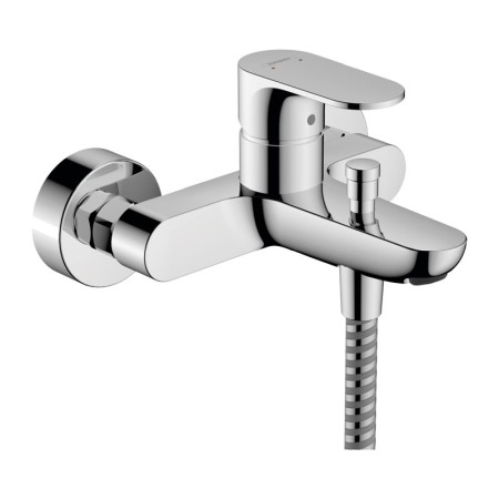 Baterii baie - Baterie cada-dus, Hansgrohe, Rebris S, crom