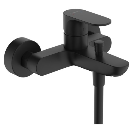 Baterii baie - Baterie cada-dus Hansgrohe, Rebris S, negru mat
