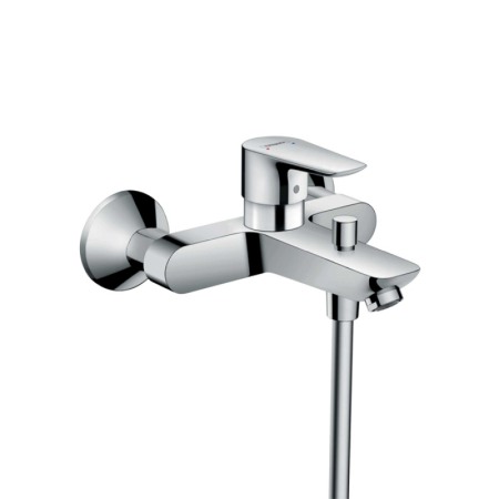 Baterii baie - Baterie cada-dus Hansgrohe, Talis E, crom
