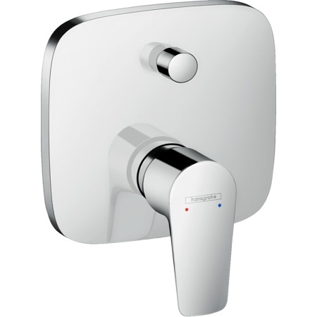 Baterii baie - Baterie cada dus, Hansgrohe, Talis E, Crom