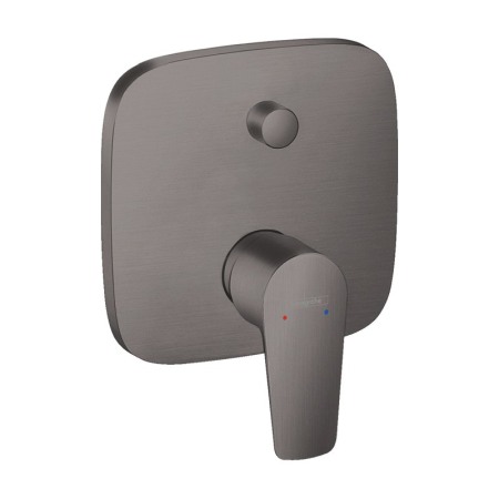 Baterii cada - Baterie cada - dus, Hansgrohe, Talis E, negru cromat periat
