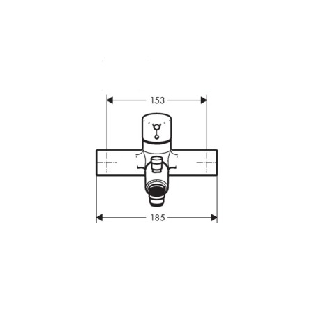 Baterie cada-dus Hansgrohe, Talis Select S, crom [1]