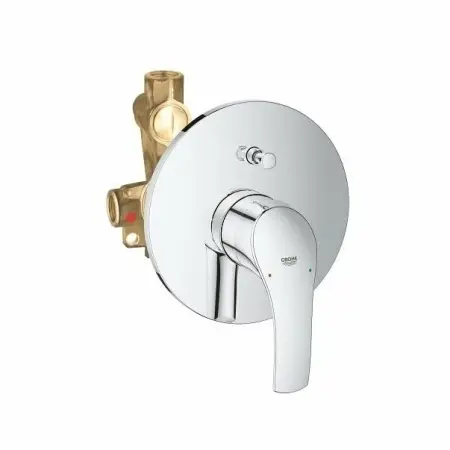 Baterii baie - Baterie cada - dus incastrata Grohe Eurosmart New crom cu corp incastrat