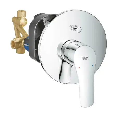 Baterii baie - Baterie cada - dus incastrata Grohe Eurosmart New cu corp incastrat crom