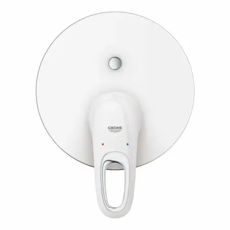 Baterie cada - dus incastrata Grohe Eurostyle alb mat 2 iesiri [1]