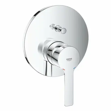 Baterii baie - Baterie cada - dus incastrata Grohe Lineare cu comutator automat in 2 pozitii