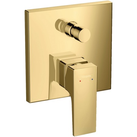 Baterii cada - Baterie cada - dus incastrata, Hansgrohe, Metropol, auriu lucios