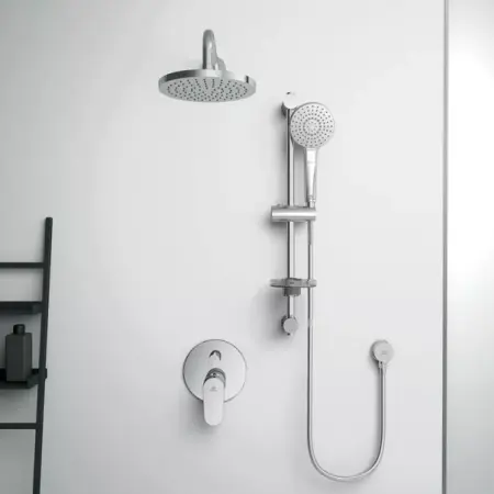 Baterie cada - dus incastrata Ideal Standard Cerafine O crom lucios cu corp ingropat [2]