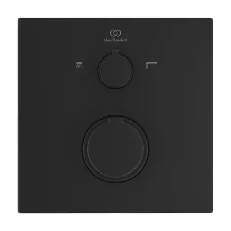 Baterie cada - dus incastrata Ideal Standard Ceratherm C100 negru mat [3]