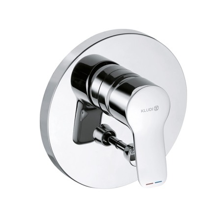 Baterii baie - Baterie cada - dus, Kludi, Pure &amp; Easy, crom
