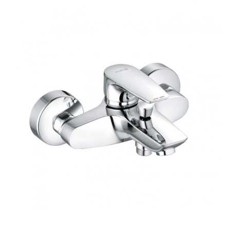 Baterii cada - Baterie cada-dus Kludi, Pure &amp; Solid, fara set dus, crom