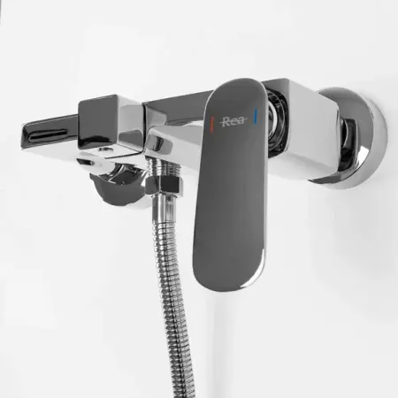 Baterie cada - dus Rea Berg monocomanda crom cu set de dus [3]
