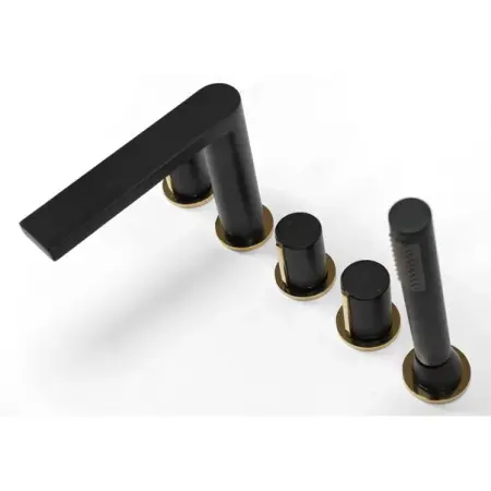 Baterie cada - dus Rea Icon negru - auriu 5 elemente [2]