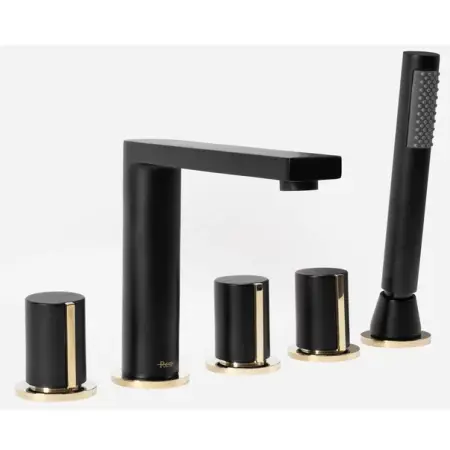 Baterie cada - dus Rea Icon negru - auriu 5 elemente [5]