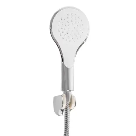 Baterie cada - dus Rea Polo monocomanda alb - crom cu set de dus [4]