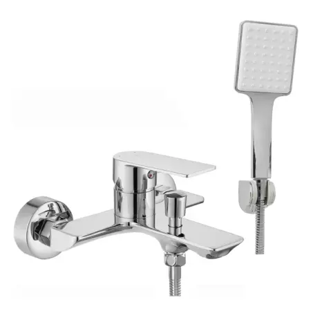 Baterii baie - Baterie cada - dus Rea Urban monocomanda crom cu set de dus