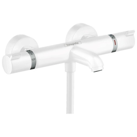 Baterii cada - Baterie cada-dus termostatata, Hansgrohe, Ecostat Comfort, alb mat