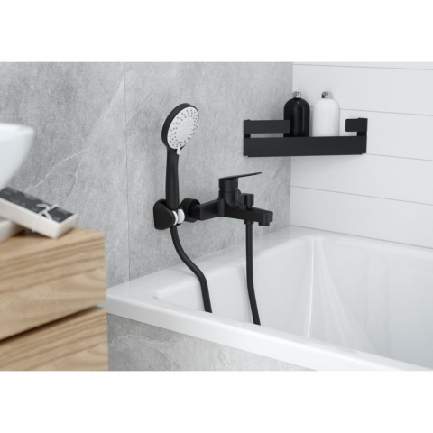 Baterie cada monocomanda Deante Jasmin negru mat [1]