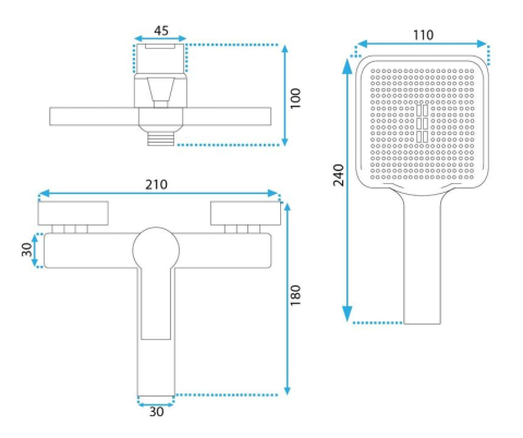 Baterie cadă MY2021-3C REA ARGUS crom [3]