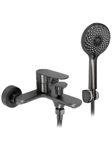 Baterii baie - Baterie cada REA DROP finisaj titan montaj perete PVD 170mm