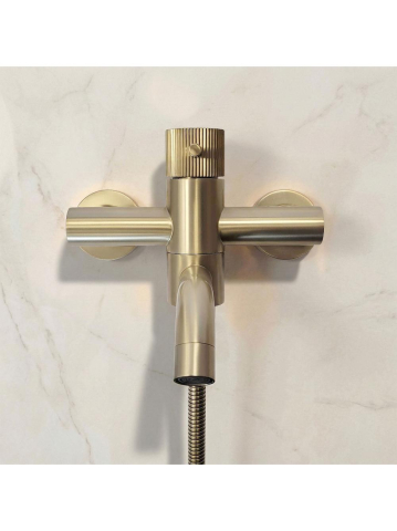 Baterie cada Rea Lungo Stripe auriu periat  [2]