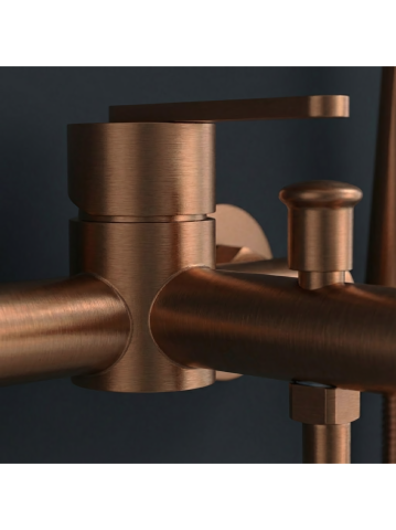 Baterie cadă REA Ontario cupru periat [4]