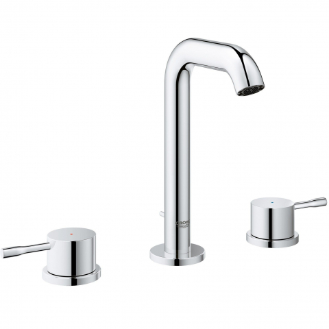 Baterii baie - Baterie chiuveta baie Grohe Essence New M, dubla comanda