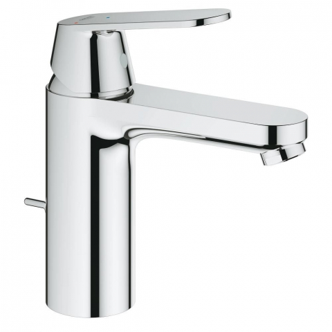 Baterii baie - Baterie chiuveta baie Grohe Eurosmart Cosmopolitan, cu ventil pop-up, coldstart, marime M