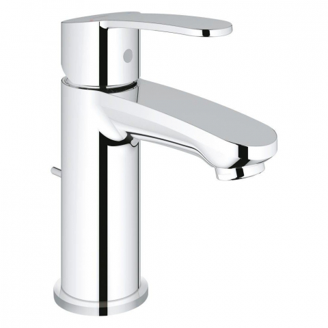 Baterii baie - Baterie chiuveta baie Grohe Eurostyle Cosmopolitan, cu ventil pop-up, marime S