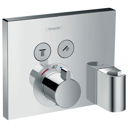 Baterii baie - Baterie cu termostatat Hansgrohe, ShowerSelect, cu 2 functii, crom