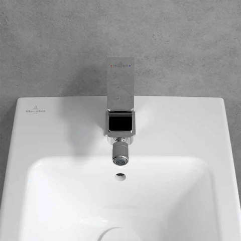 Baterie de bideu Villeroy & Boch, Architectura Square, crom [5]