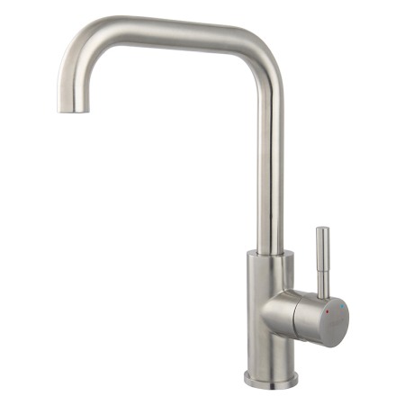 Bucatarie - Baterie de bucatarie, Ferro, Camiro, cu pipa inalta, inox