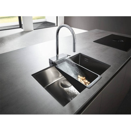 Baterie de bucatarie, Hansgrohe, Aquno Select M81 170, 3 jeturi, sBox, crom [2]