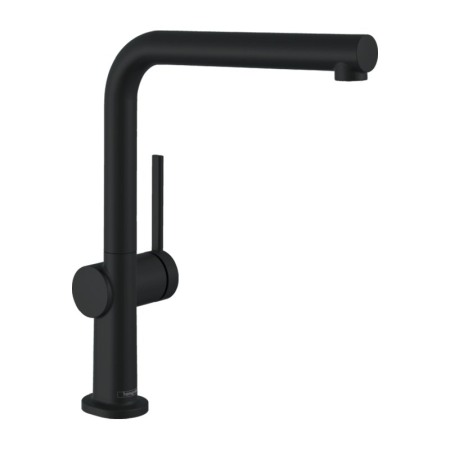 Baterii Bucatarie - Baterie de bucatarie, Hansgrohe, Talis M54 270, 1 jet, negru mat