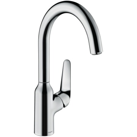 Baterii Bucatarie - Baterie de bucatarie monocomanda, Hansgrohe, Focus, M42 220, crom