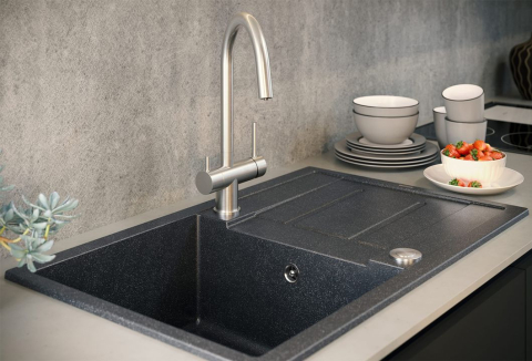 Baterie de bucătărie REA Caren crom periat [5]