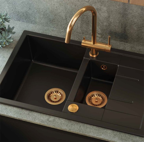 Baterie de bucătărie REA Caren cupru [3]