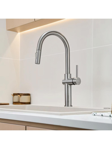 Baterie de bucătărie Rea Fresh High crom periat [2]