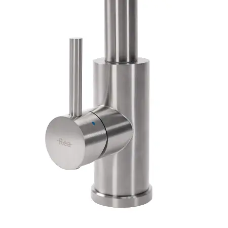 Baterie de bucătărie Troy Otel periat, Rea [2]