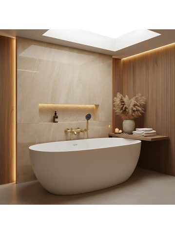 Baterie de cada Rea FOSTER auriu periat [2]