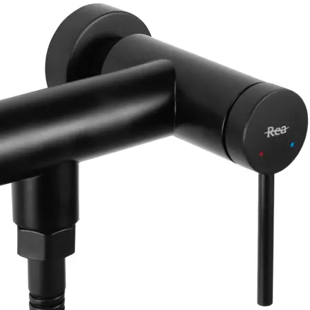 Baterie de dus Clif Negru mat, Rea [4]