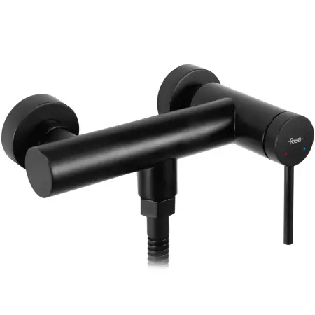 Baterie de dus Clif Negru mat, Rea [1]
