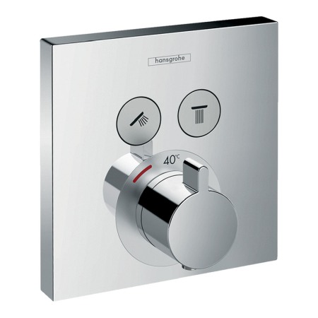 Baterii baie - Baterie de dus, Hansgrohe, ShowerSelect, cu doua functii, crom