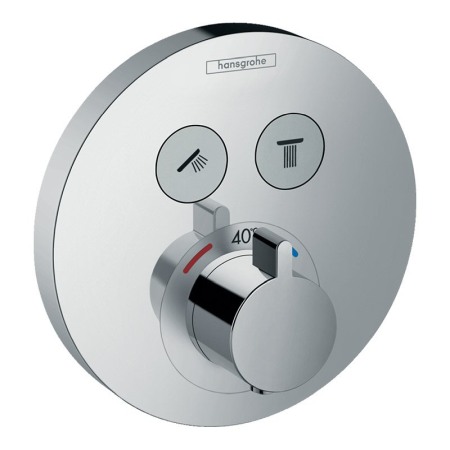 Baterii baie - Baterie de dus, Hansgrohe, ShowerSelect S, cu doua functii, crom