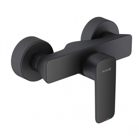 Baterii baie - Baterie de dus, Kludi, Pure &amp; Style, negru mat