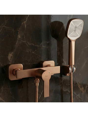 Baterie de duș REA ARGUS Cupru periat [1]