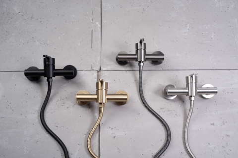 Baterie de duș REA Ontario Gun gri [5]