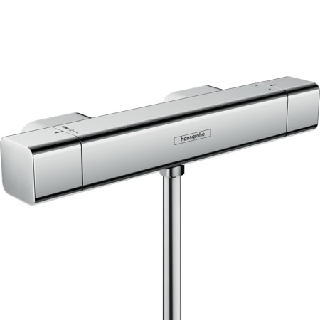 Baterii baie - Baterie de dus termostatata, Hansgrohe, Ecostat E, Crom