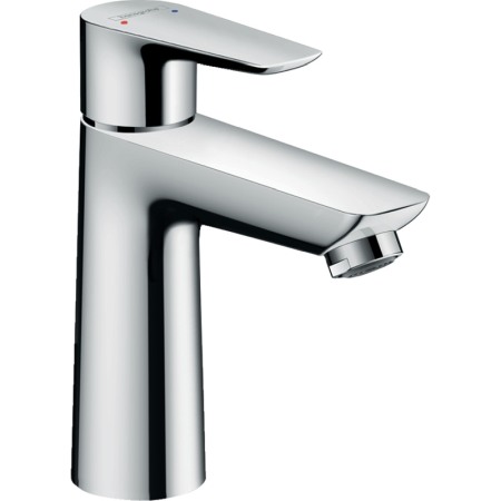 Baterii baie - Baterie de lavoar cu ventil, Hansgrohe, Talis E 110, Crom